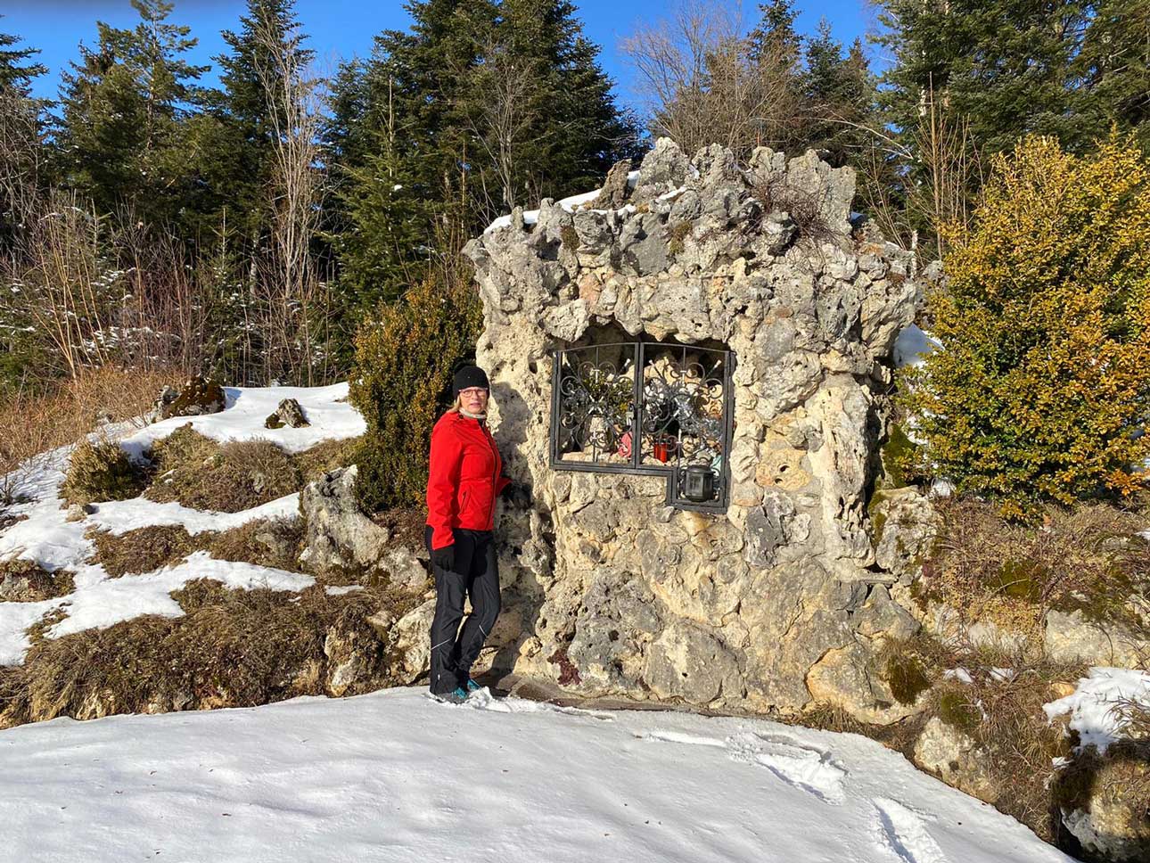 Marterlweg Ödenkirchen | Gitti Fally Mariengrotte | Landgasthof Zum Fally | cFally