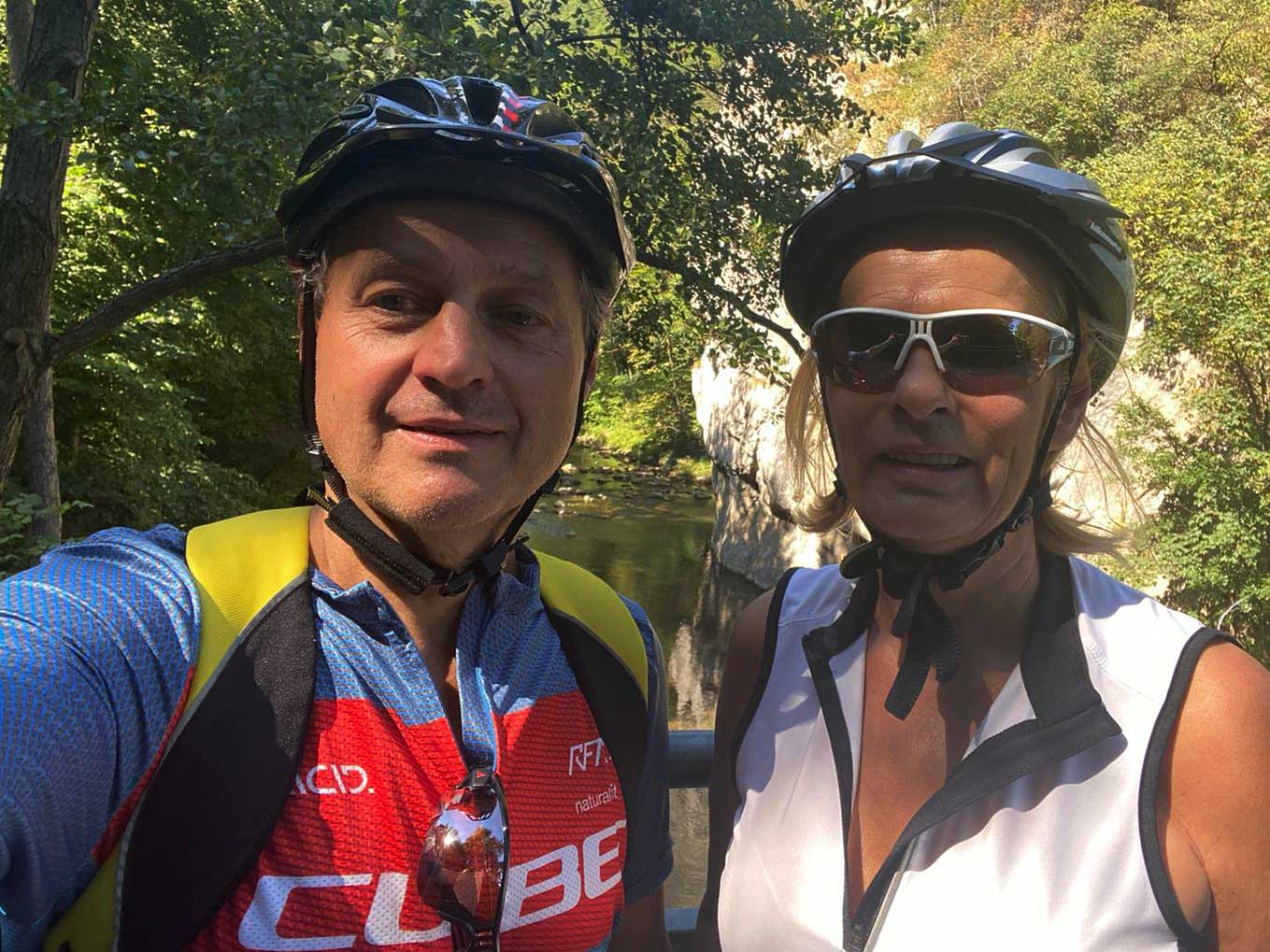 Gitti_Franz_Biketour_selfie